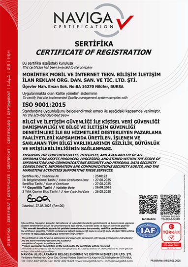 MOBINTEK ISO 9001 2015